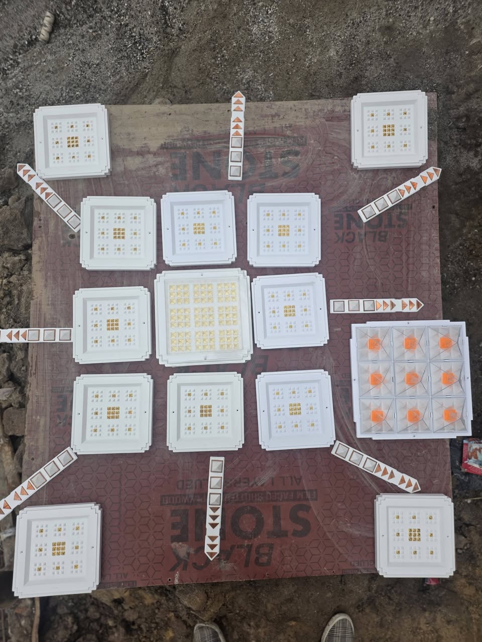 Pyramid Yantra Installation