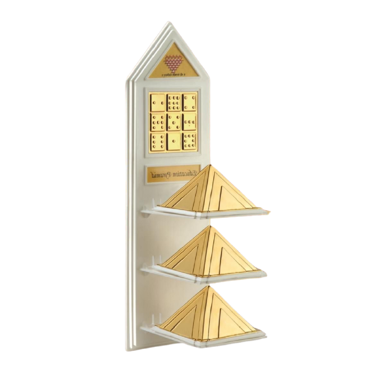 Education Pyramid Gold